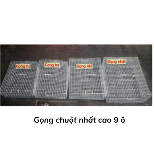 Gọng chuột nhất cao 9 ô 