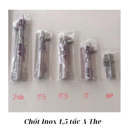 Chốt Inox 1,5 tấc  A-The