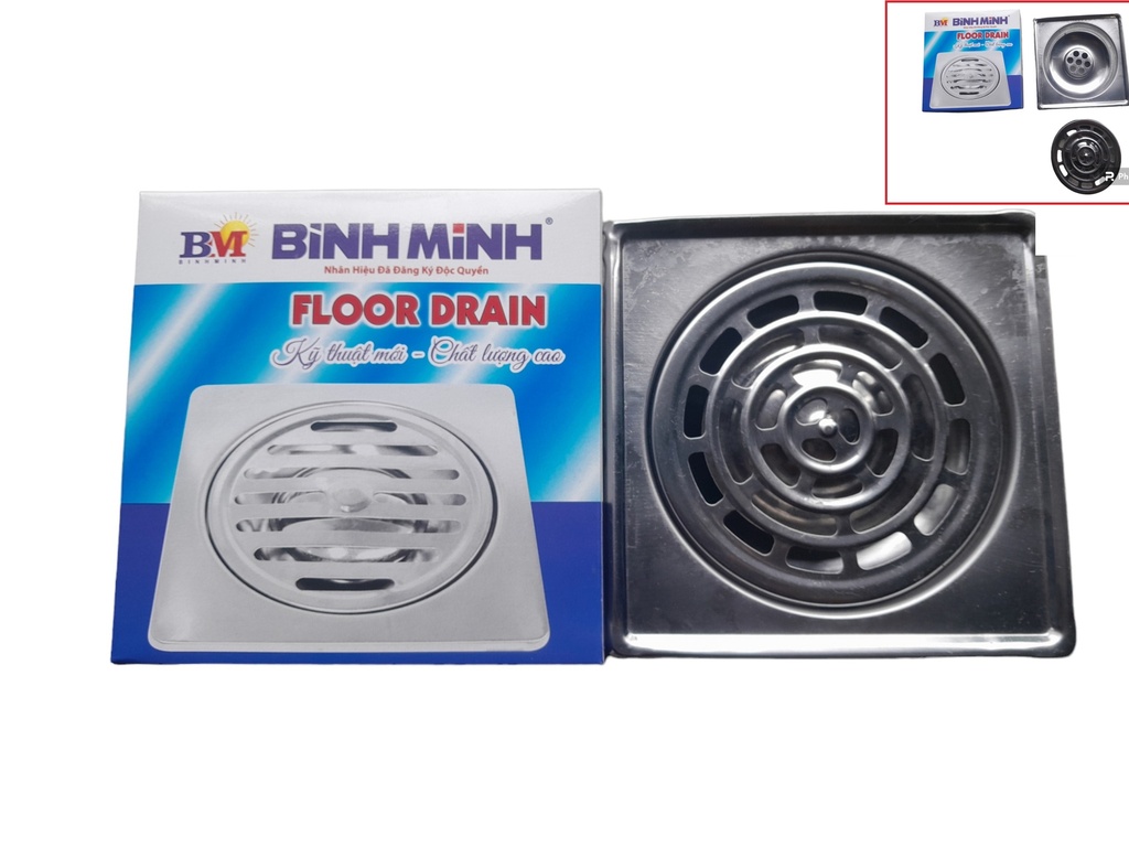 Lọc rác inox thường 120 Bình Minh