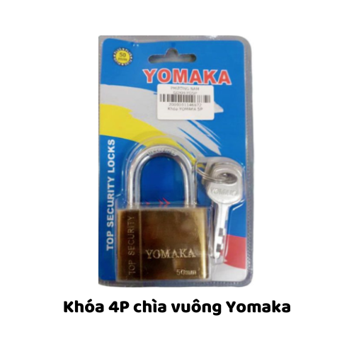 Khóa 4P chìa vuông Yomaka