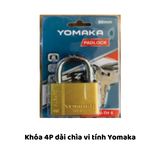 Khóa 4P dài chìa vi tính Yomaka