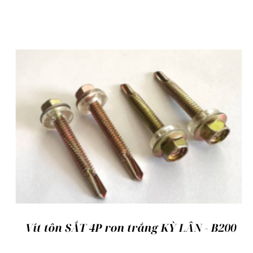 Vít tôn SẮT 4P  KỲ LÂN - B200