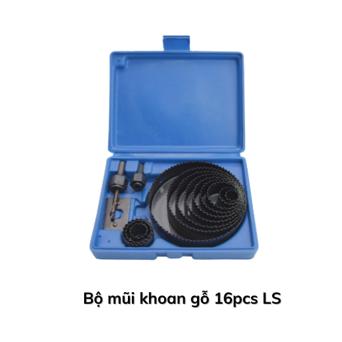 Bộ mũi khoan gỗ 16pcs LS