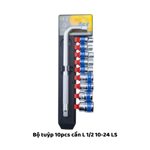 Bộ tuýp 10pcs cần L 1/2 10-24 LS