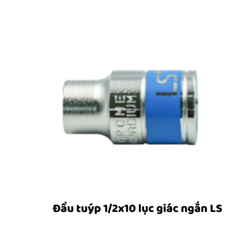 Đầu tuýp 1/2x10 lục giác ngắn LS