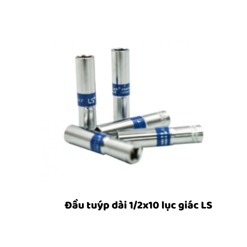 Đầu tuýp dài 1/2x10 lục giác LS