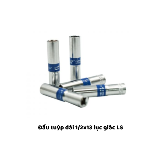 Đầu tuýp dài 1/2x13 lục giác LS