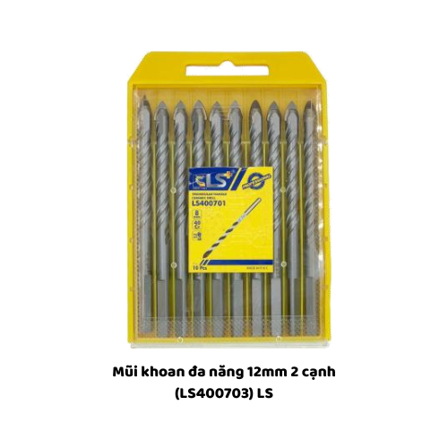 Mũi khoan đa năng 12mm 2 cạnh (LS400703) LS 