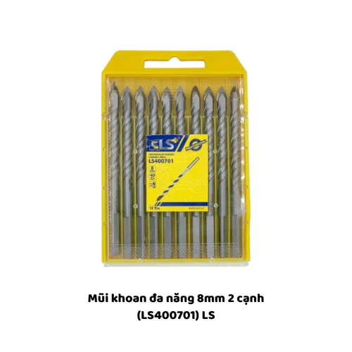 Mũi khoan đa năng 8mm 2 cạnh (LS400701) LS 