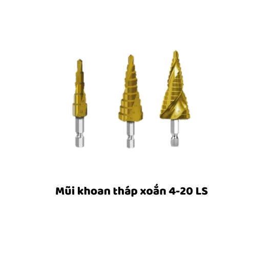 Mũi khoan tháp xoắn 4-20 LS