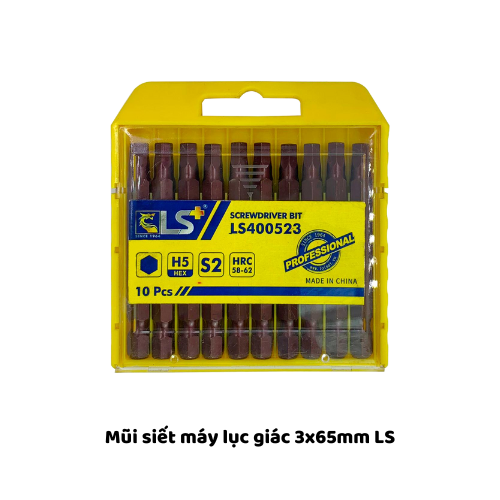 Mũi siết máy lục giác 3x65mm LS 