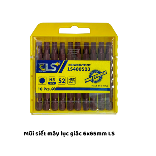 Mũi siết máy lục giác 6x65mm LS 