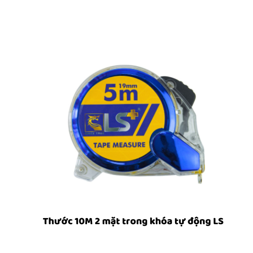 Thước 10M 2 mặt trong khóa tự động LS