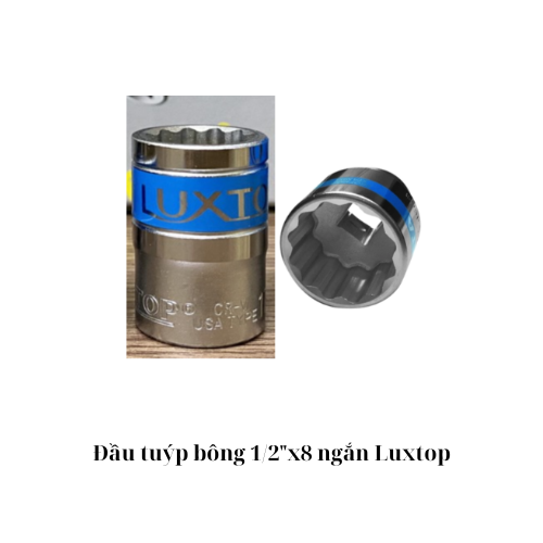 Đầu tuýp bông 1/2"x18 ngắn Luxtop