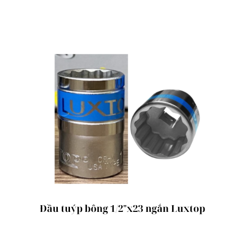 Đầu tuýp bông 1/2"x23 ngắn Luxtop