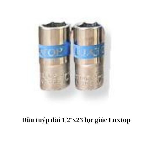 Đầu tuýp dài 1/2"x23 lục giác Luxtop