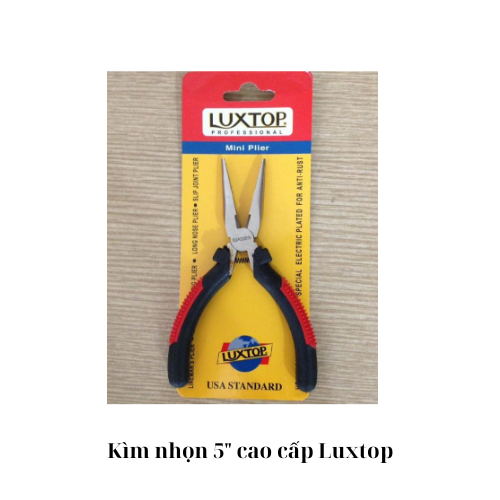 Kìm nhọn 5" cao cấp Luxtop