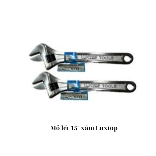 Mỏ lết 15" xám Luxtop