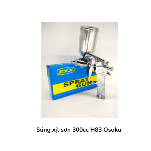 Súng xịt sơn 300cc H83 Osaka