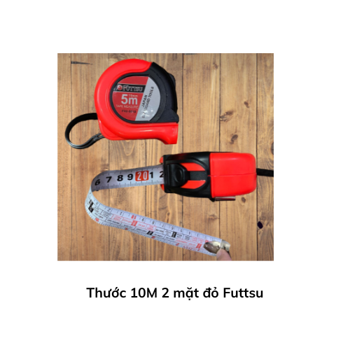 Thước 10M 2 mặt đỏ Futtsu