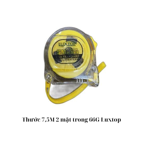 Thước 7,5M 2 mặt trong 66G Luxtop