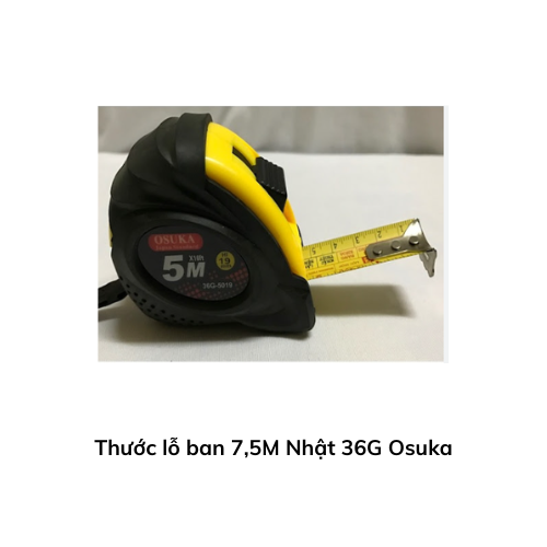 Thước lỗ ban 7,5M Nhật 36G Osuka