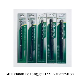 [ANMKBTG12160] Mũi khoan bê tông gài 12X160 Berrylion