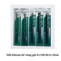 [ANMKBTG8160BR] Mũi khoan bê tông gài 8x160 Berrylion