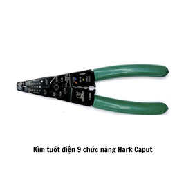 [NKHPKTD9CN] Kìm tuốt điện 9 chức năng Hark Caput