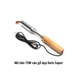 [NKHPMH75CGD] Mỏ hàn 75W cán gỗ dẹp Hark Caput