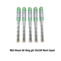 [NKHPMKBTG16160] Mũi khoan bê tông gài 16x160 Hark Caput