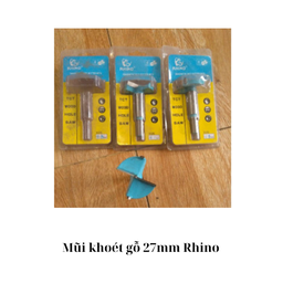 [NKMKG27RN] Mũi khoét gỗ 27mm Rhino