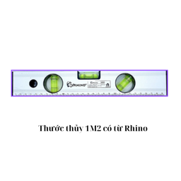 [NKTT1M2CTRN] Thước thủy 1M2 có từ Rhino