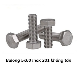 [BL201IN560KT] Bulong 5x60 Inox 201 không tán 