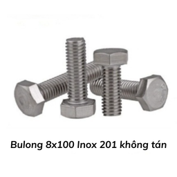 [BL201IN8100KT] Bulong 8x100 Inox 201 không tán 