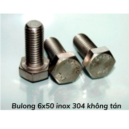 [BL304IN650KT] Bulong 6x50 inox 304 không tán