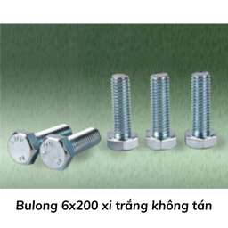 [BL6200KT] Bulong 6x200 xi trắng không tán