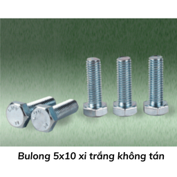 [BL510KT] Bulong 5x10 xi trắng không tán