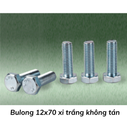 [BL1270KT] Bulong 12x70 xi trắng không tán