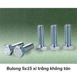 [BL515KT] Bulong 5x15 xi trắng không tán