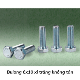 [BL610KT] Bulong 6x10 xi trắng không tán