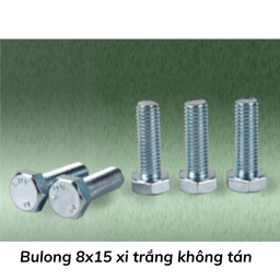 [BL815KT] Bulong 8x15 xi trắng không tán