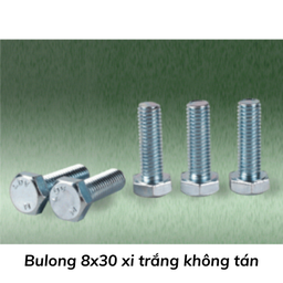 [BL830KT] Bulong 8x30 xi trắng không tán