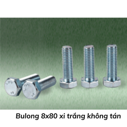 [BL880KT] Bulong 8x80 xi trắng không tán