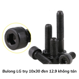 [BLLGT1030D129] Bulong LG trụ 10x30 đen 12.9 không tán