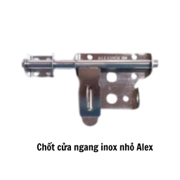 [ALCCNINN] Chốt cửa ngang inox nhỏ Alex