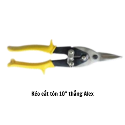 [ALKCT10T] Kéo cắt tôn 10" thẳng Alex