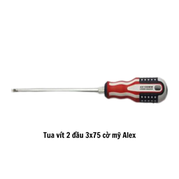 [ALTV2D375CM] Tua vít 2 đầu 3x75 cờ mỹ Alex