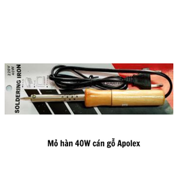 [ALMH40CG] Mỏ hàn 40W cán gỗ Apolex