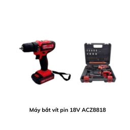 [ACZ18VMBVP] Máy bắt vít pin 18V ACZ8818